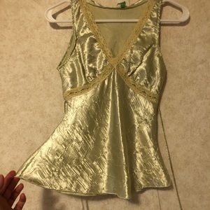 Lime green blouse. Small.